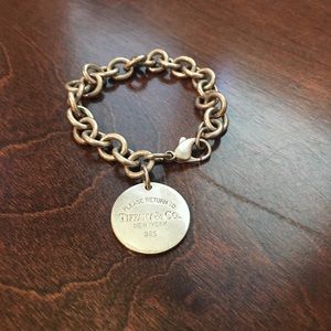 Tiffany & Co. Round Tag Bracelet